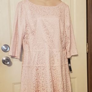 Beautiful Pink Dress NWT Tahari ASL